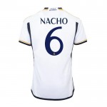 Günstige Fußballtrikots Real Madrid Nacho 6 Heimtrikot 2023-24 Kurzarm